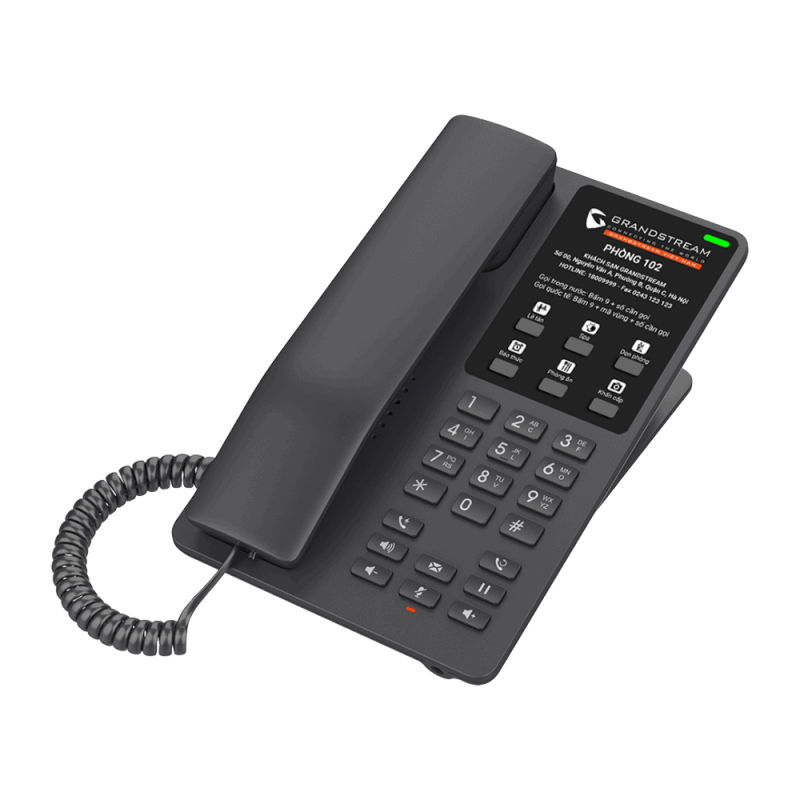 GRANDSTREAM GHP621W HOTEL IP DESKPHONE WiFi