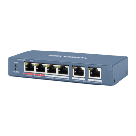 DS-3E0106HP-E 4 PORT FAST ETHERNET PoE SWITCH