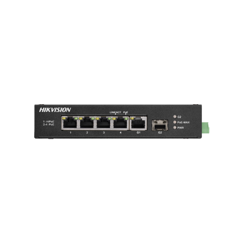 DS-3T0306HP-E/HS 4 PORT FAST ETHERNET PoE SWITCH