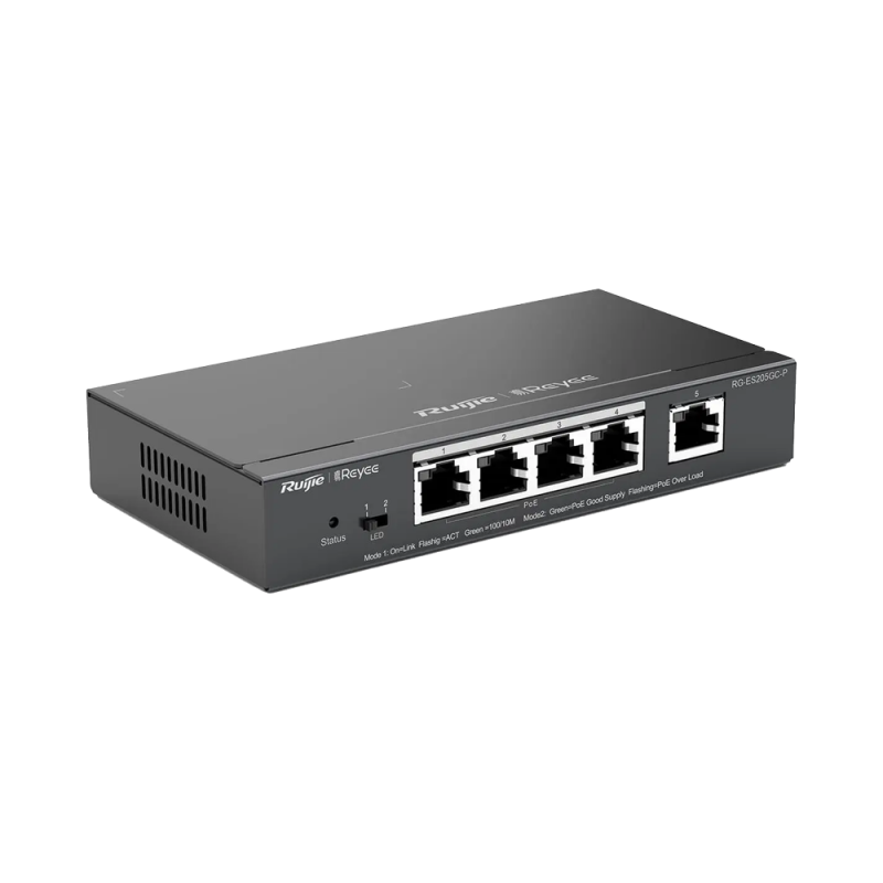 RUIJIE-REYEE RG-ES205GC-P 5-PORT PoE SWITCH