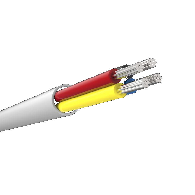 CAB4/WH/100M/14S ΚΑΛΩΔΙΟ ΛΕΥΚΟ 4c - 2 ΖΕΥΓΩΝ