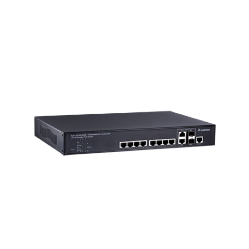 GV-POE0812 SWITCH 8 ΚΑΝΑΛΙΩΝ GIGABIT 802.3at POE