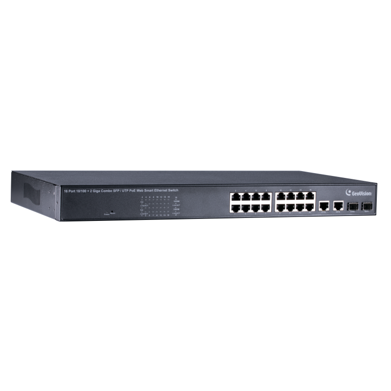 GV-POE1601 SWITCH 16 ΚΑΝΑΛΙΩΝ ΜΕ ΤΡΟΦΟΔΟΣΙΑ POE