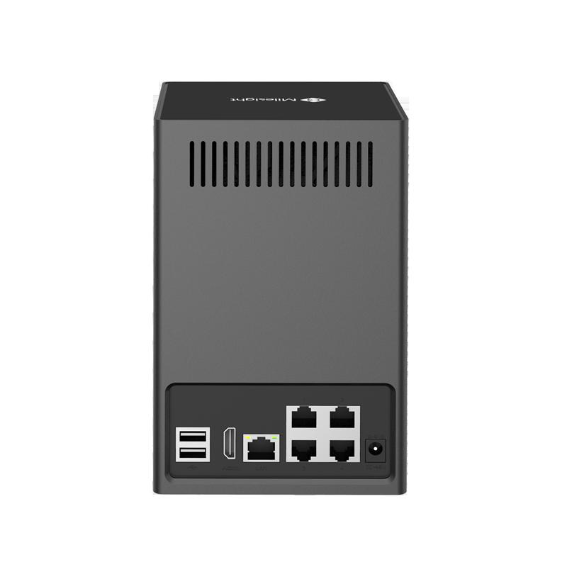 MS-N1009-UPT 4K MINI PoE NVR, H.265