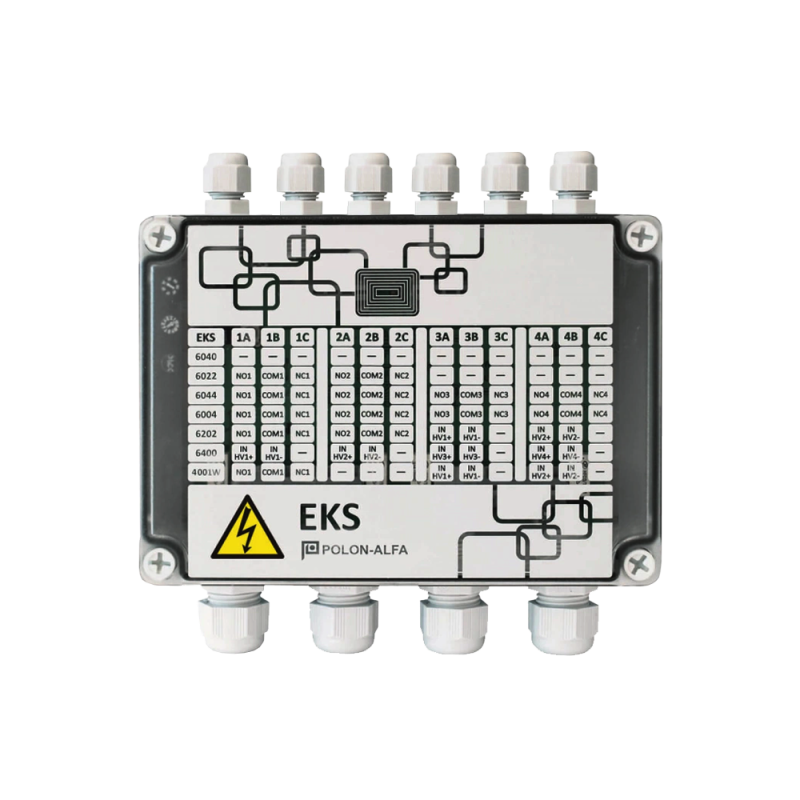 EKS-6022 ΜΟΝΑΔΑ 2 ΕΙΣΟΔΩΝ / 2 ΕΞΟΔΩΝ